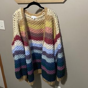 Bohme multicolor Knit Cardigan Sweater